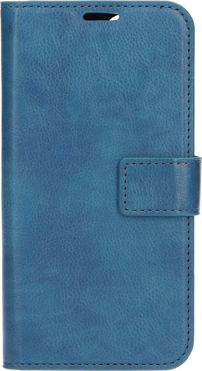 Mobiparts MP-124380 Wallethoesje iPhone 13/14/15 - Eco Leer - Blauw - afbeelding 6 van 6