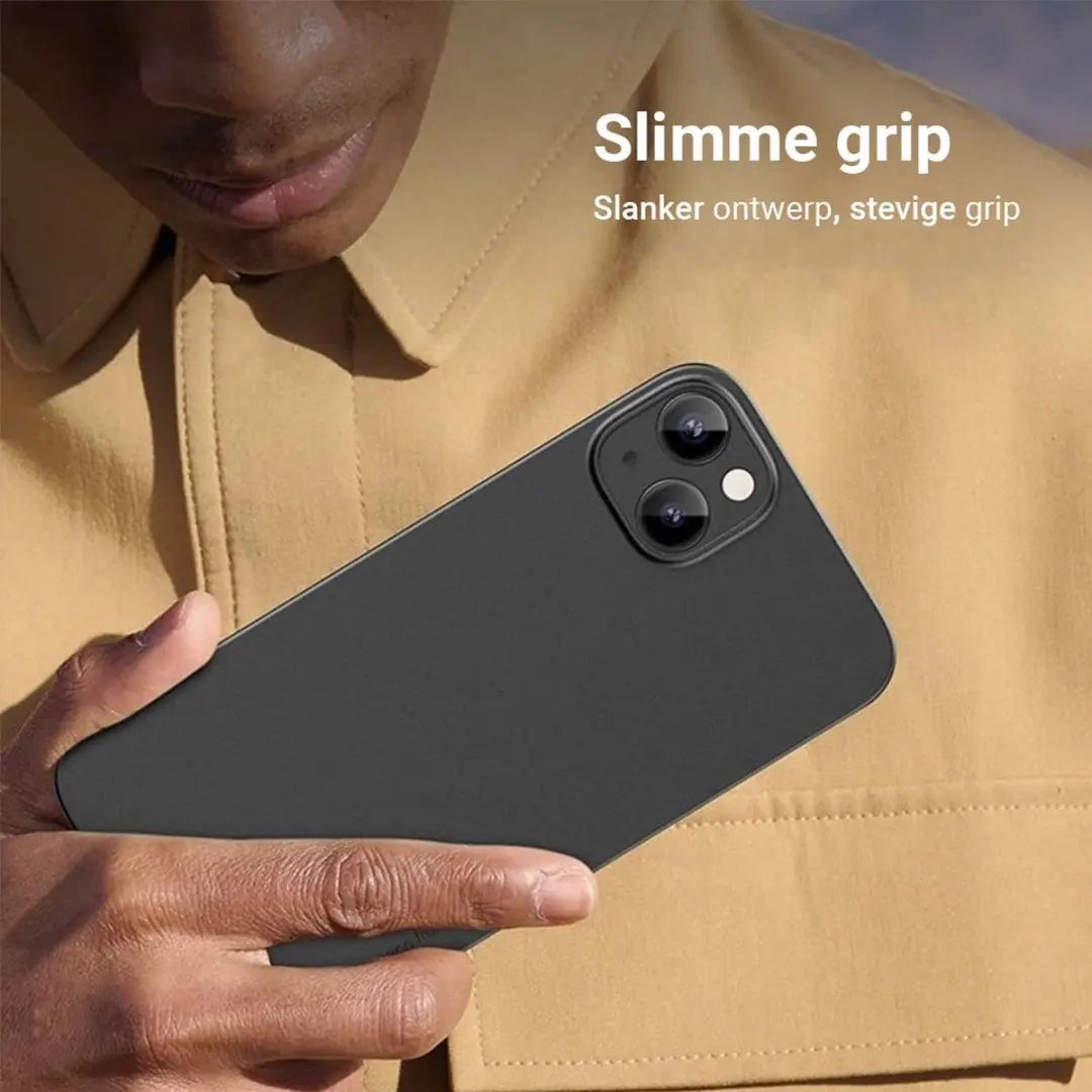 MobiQ Hoesje iPhone 16 Pro 46-00248 - Zwart