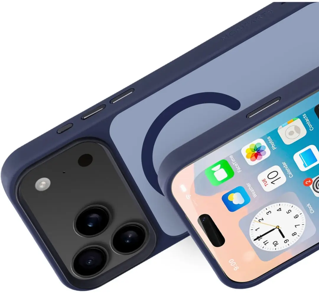 Mobiparts Hoesje iPhone 17 Pro Max MP-130071 - MagSafe - Blauw