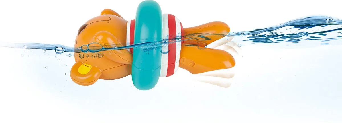 Hape Swimmer Teddy Wind-Up Toy 411854 - Veelkleurig - afbeelding 3 van 6