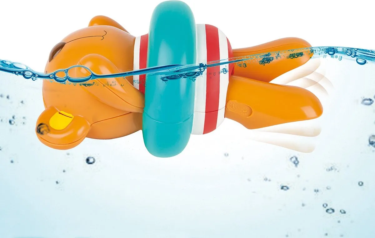 Hape Swimmer Teddy Wind-Up Toy 411854 - Veelkleurig - afbeelding 4 van 6