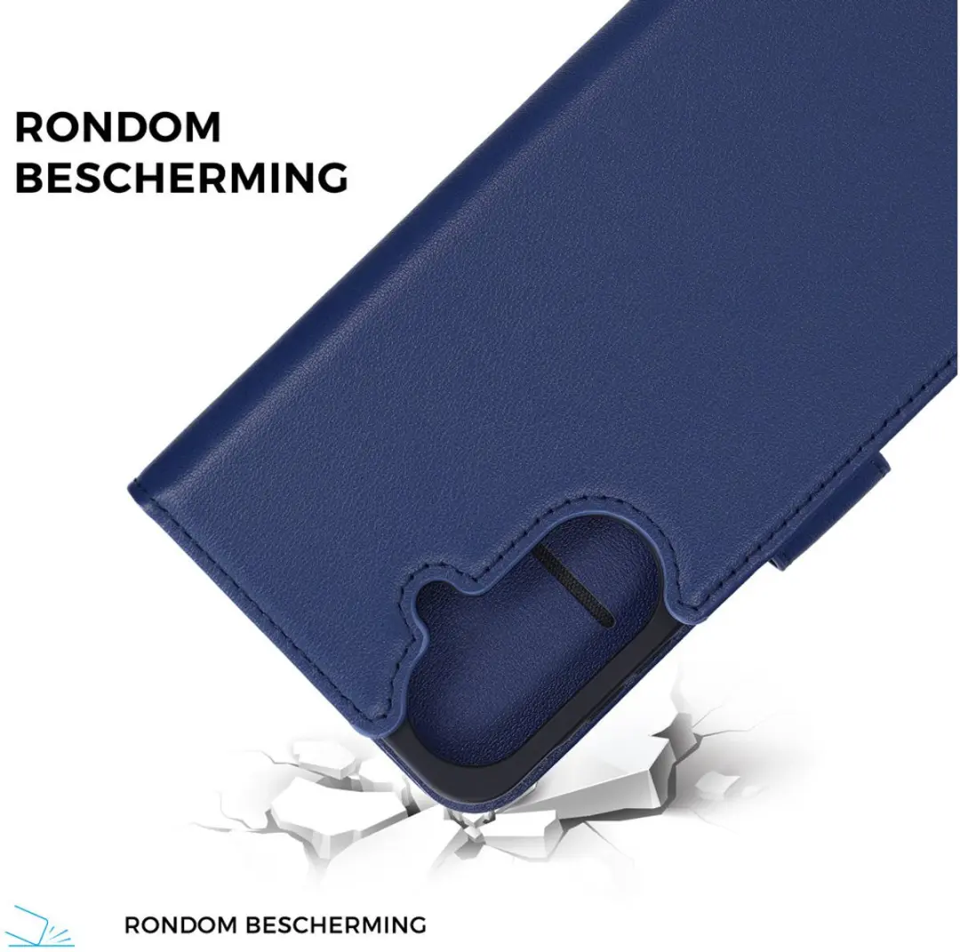 Mobiparts MP-100075 Leather Wallet Case - Samsung Galaxy A57 - Blauw