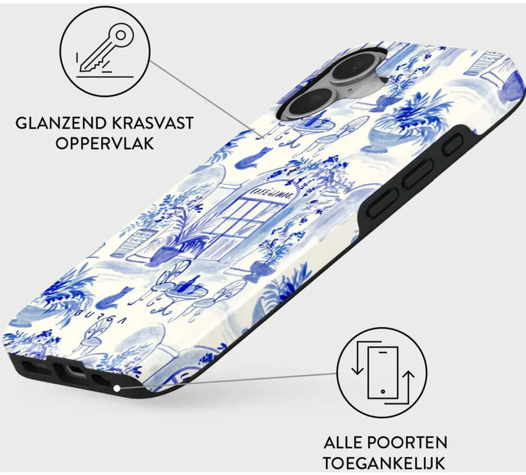 Burga Tough Case Apple iPhone 16 - Sobremesa
