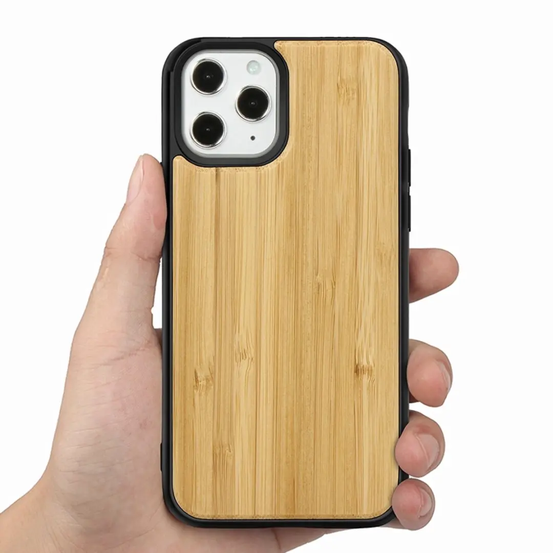 MobiQ Houten Hoesje iPhone 13 Pro 13-00995 - Bamboe
