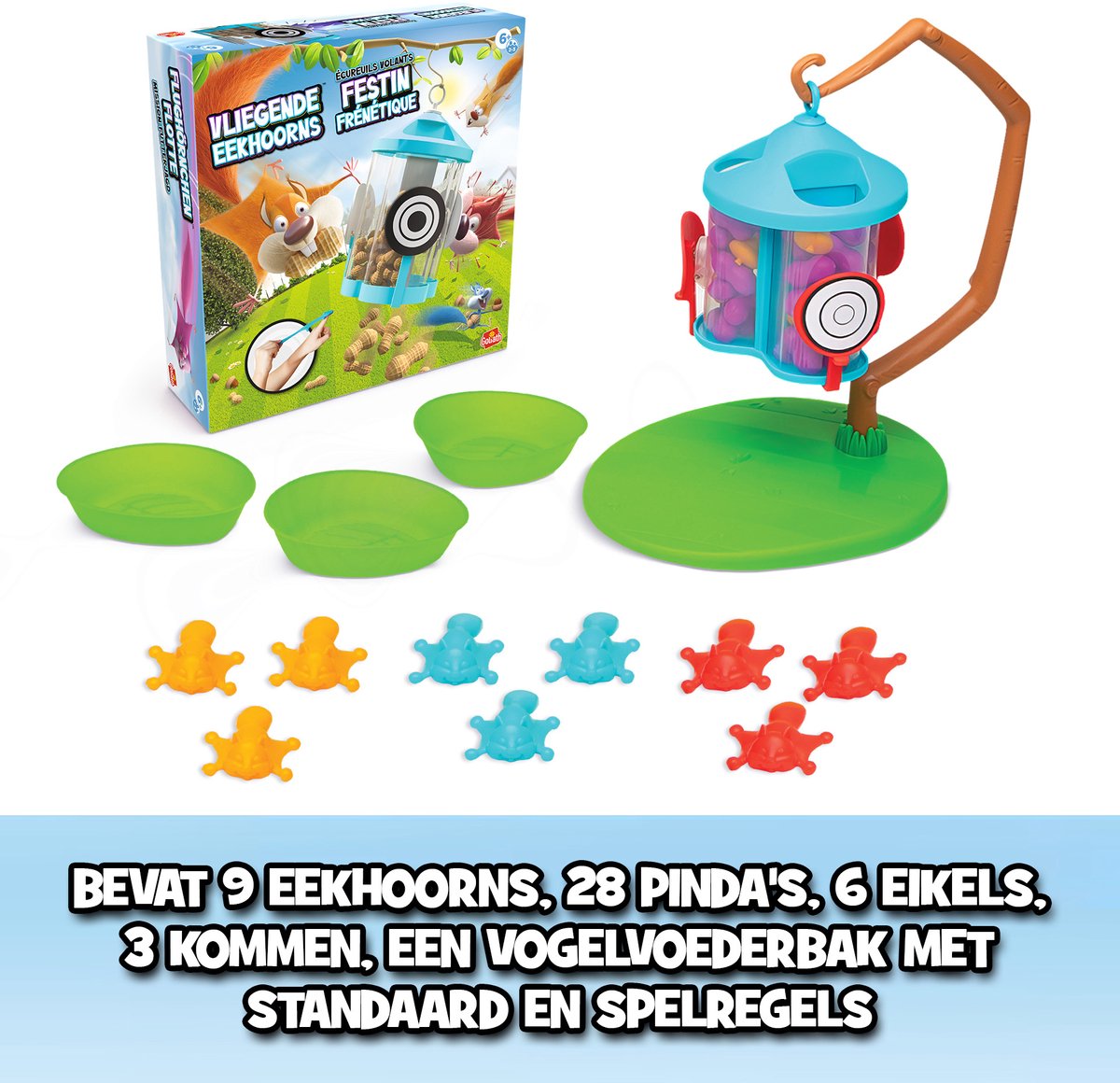 Goliath Vliegende Eekhoorns - Gezinsspel - Actiespel