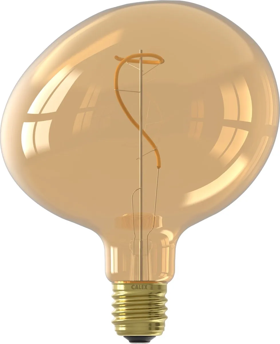 Calex Pebble LED Lamp E27 - Goud - 4W - 1800K