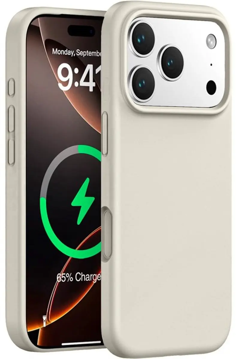 MobiQ Siliconen MagSafe Hoesje iPhone 17 Pro