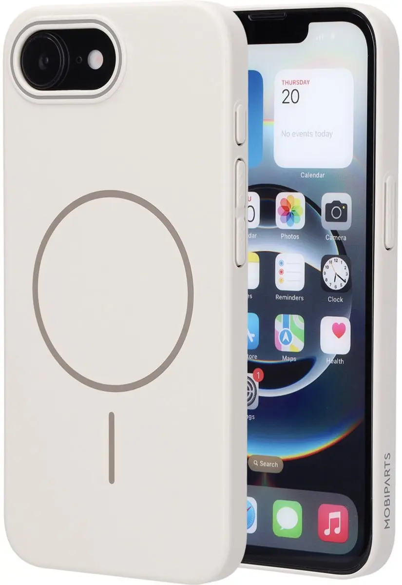 Mobiparts Slim Line Case MP-130302 - iPhone 16e/17e - MagSafe - Wit