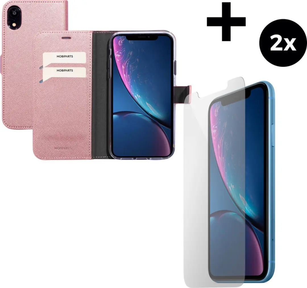 Mobiparts Saffiano Wallet Hoesje iPhone XR MP-5002654