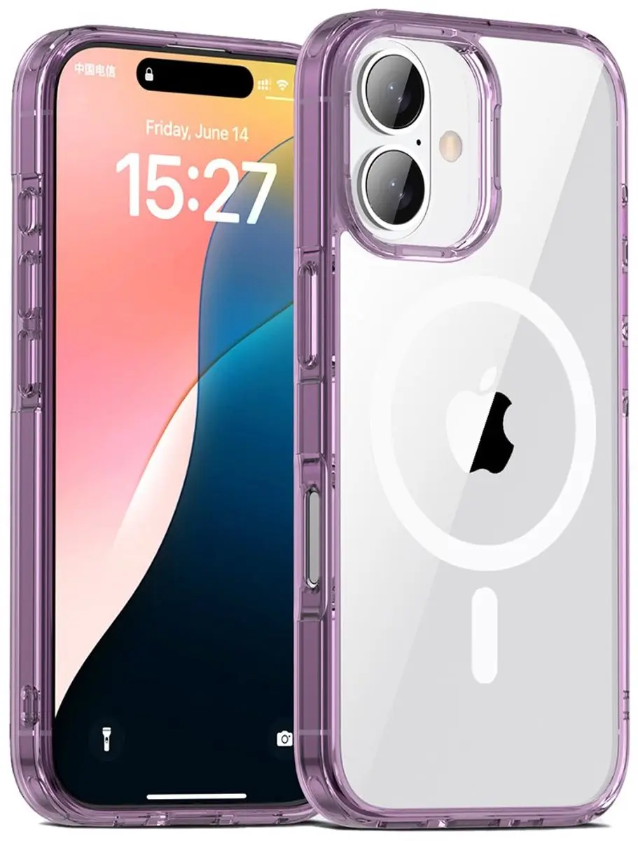MobiQ Schokbestendige MagSafe Case iPhone 16