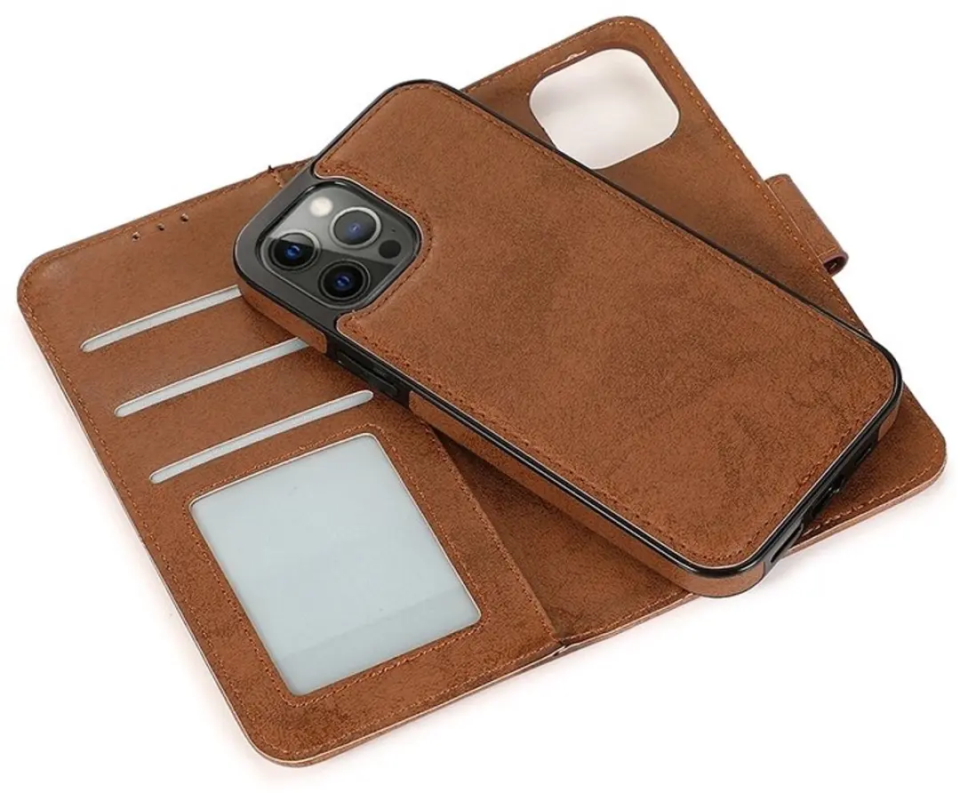 MobiQ 2-in-1 Wallet Case iPhone 15 Plus