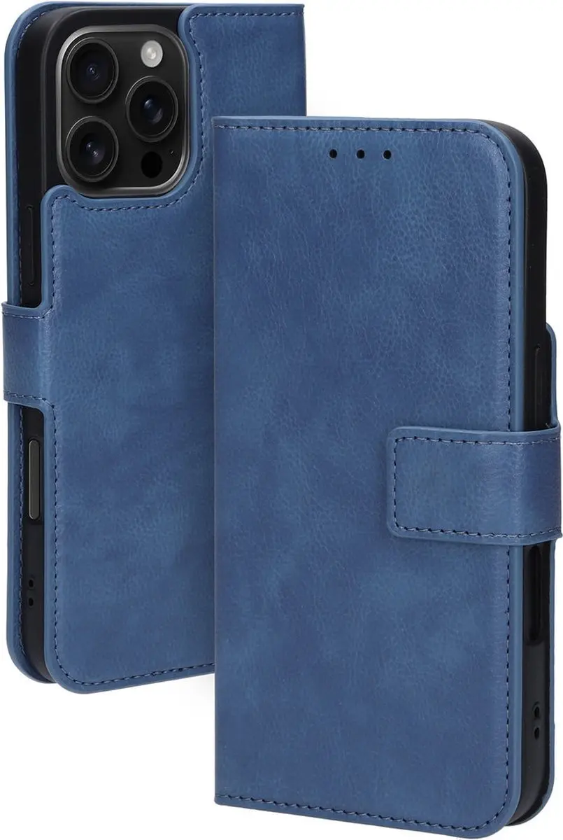 Mobiparts MP-127622 Hoesje iPhone 16 Pro Max - Blauw - afbeelding 6 van 6