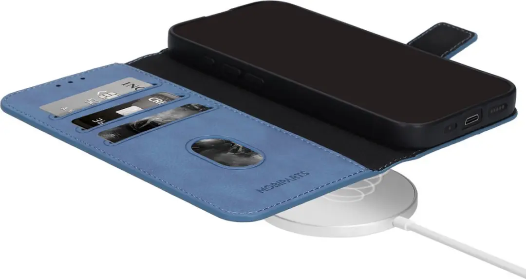 Mobiparts MP-127622 Hoesje iPhone 16 Pro Max - Blauw