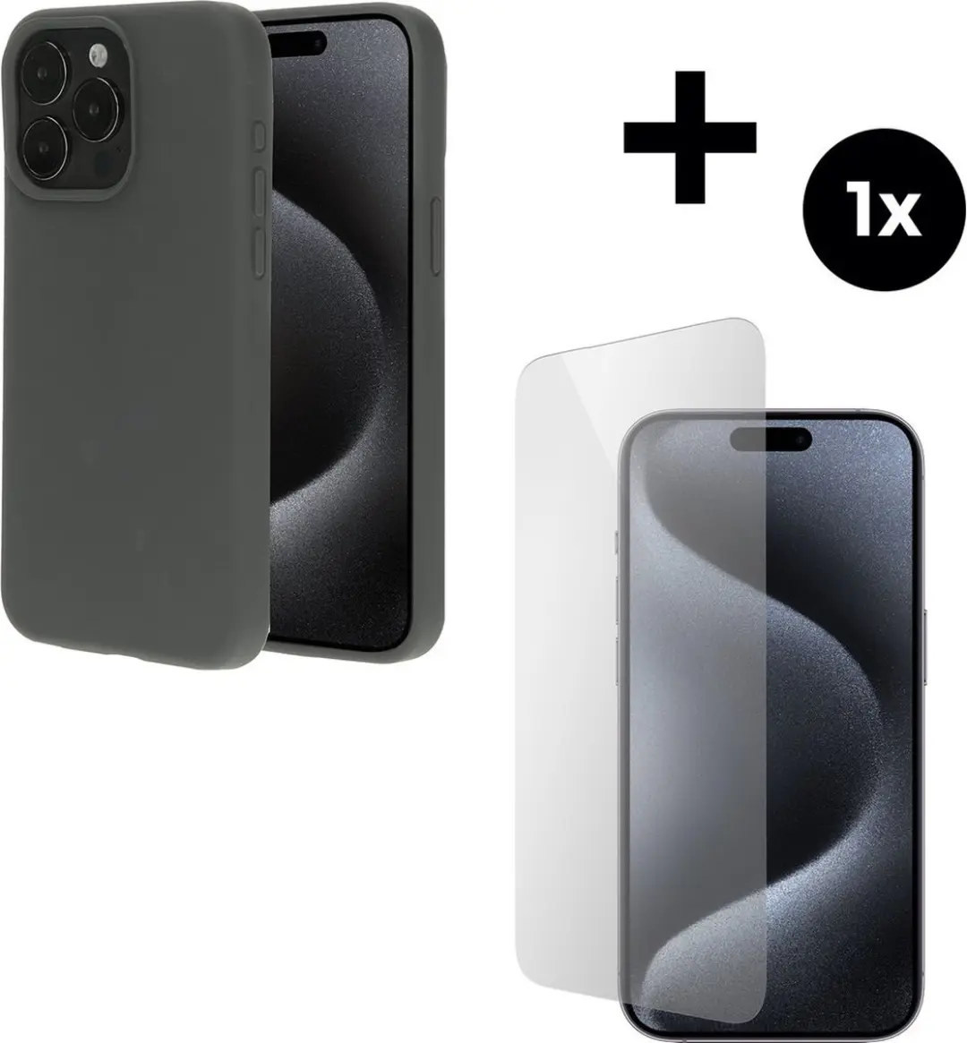 Mobiparts MP-5002023 Silicone Hoesje iPhone 15 Pro Max