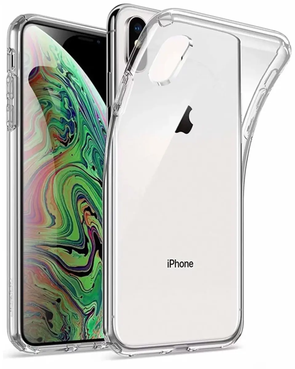 MobiQ Transparant Hoesje iPhone X/XS