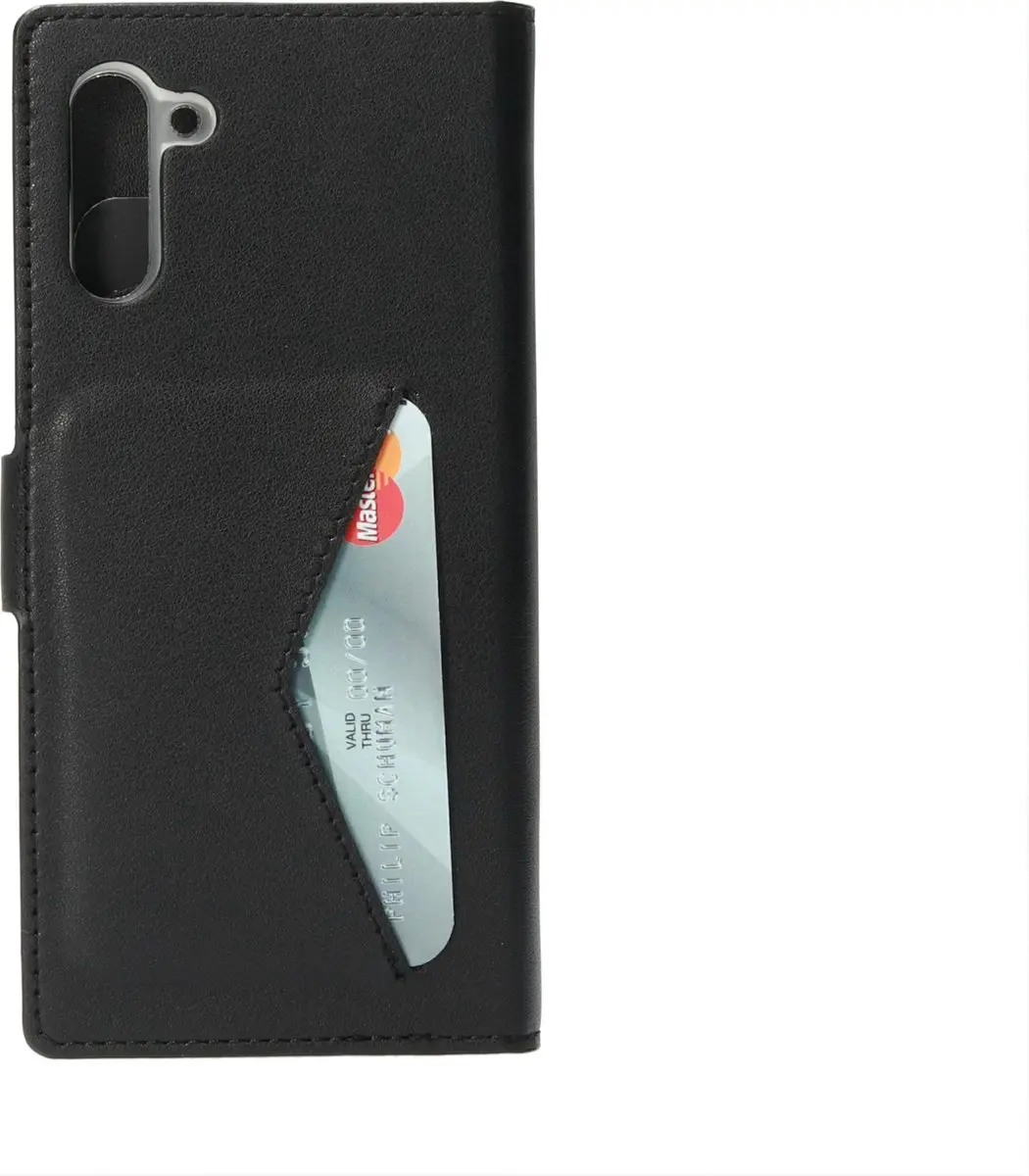 Mobiparts MP-97012 Hoesje Samsung Galaxy Note 10 - Wallet - Zwart