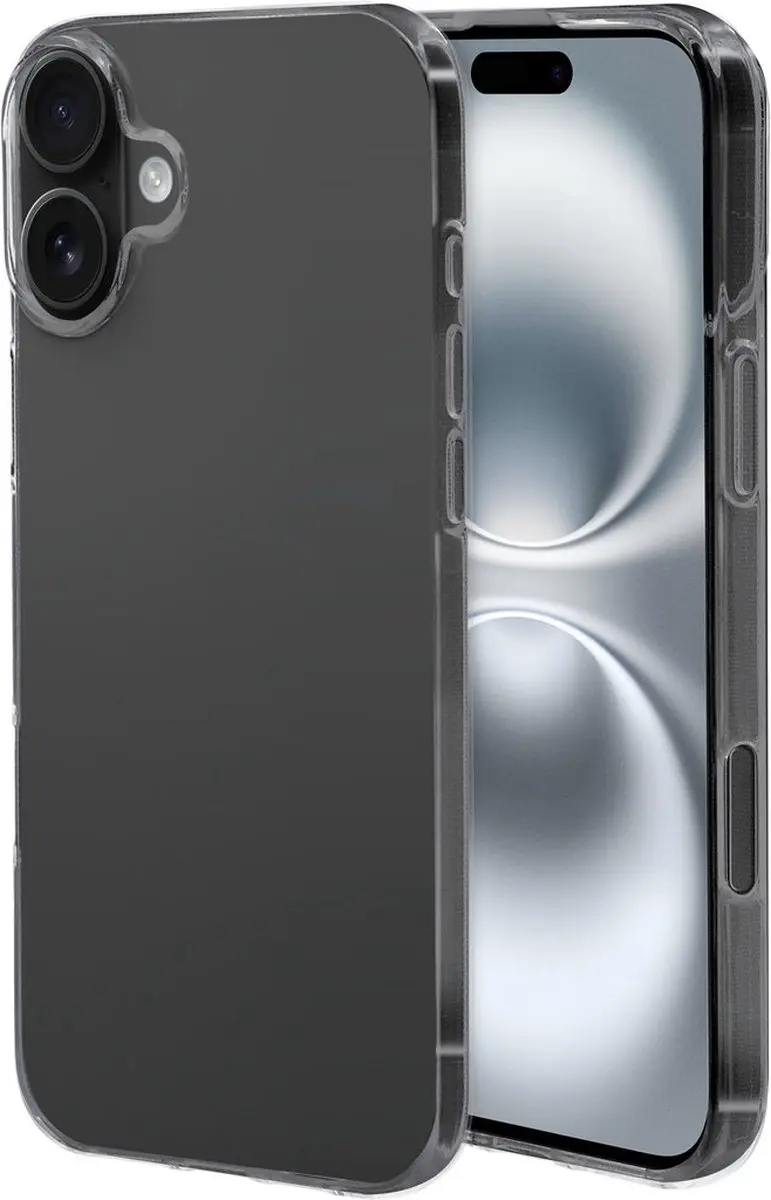 Mobiparts MP-127190 Hoesje iPhone 16 Plus - Transparant