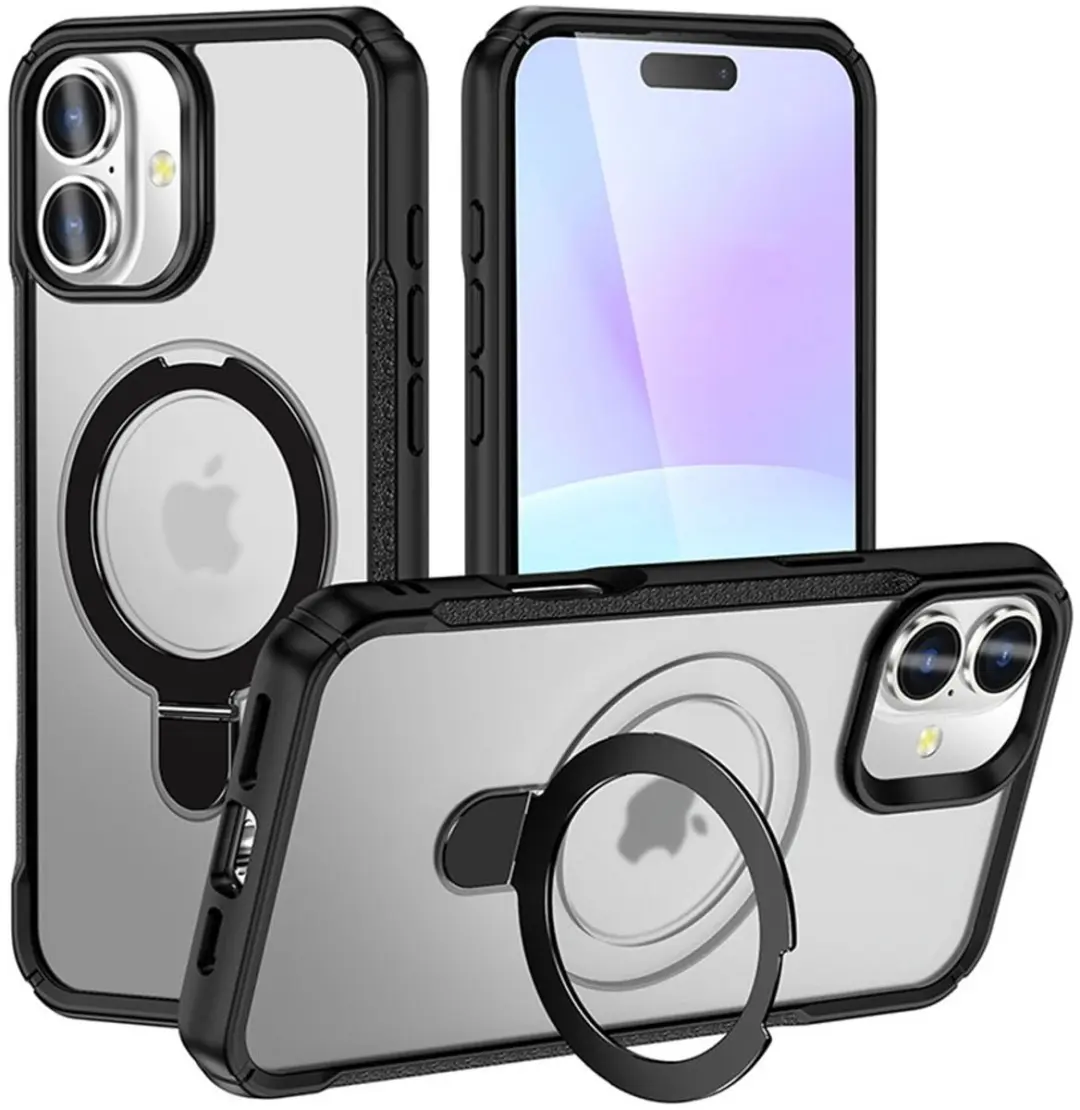 MobiQ Magnetisch Ringstand MagSafe Hoesje iPhone 17