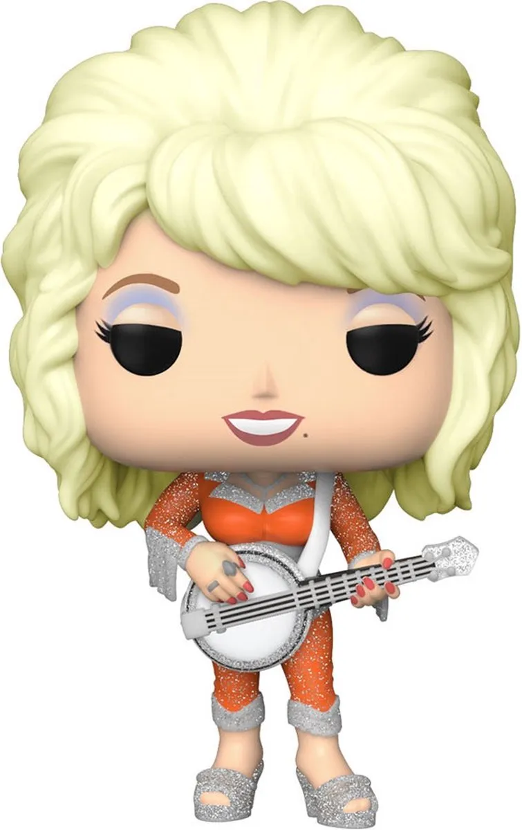 Funko Pop Dolly Parton - 9,5 cm - Multi