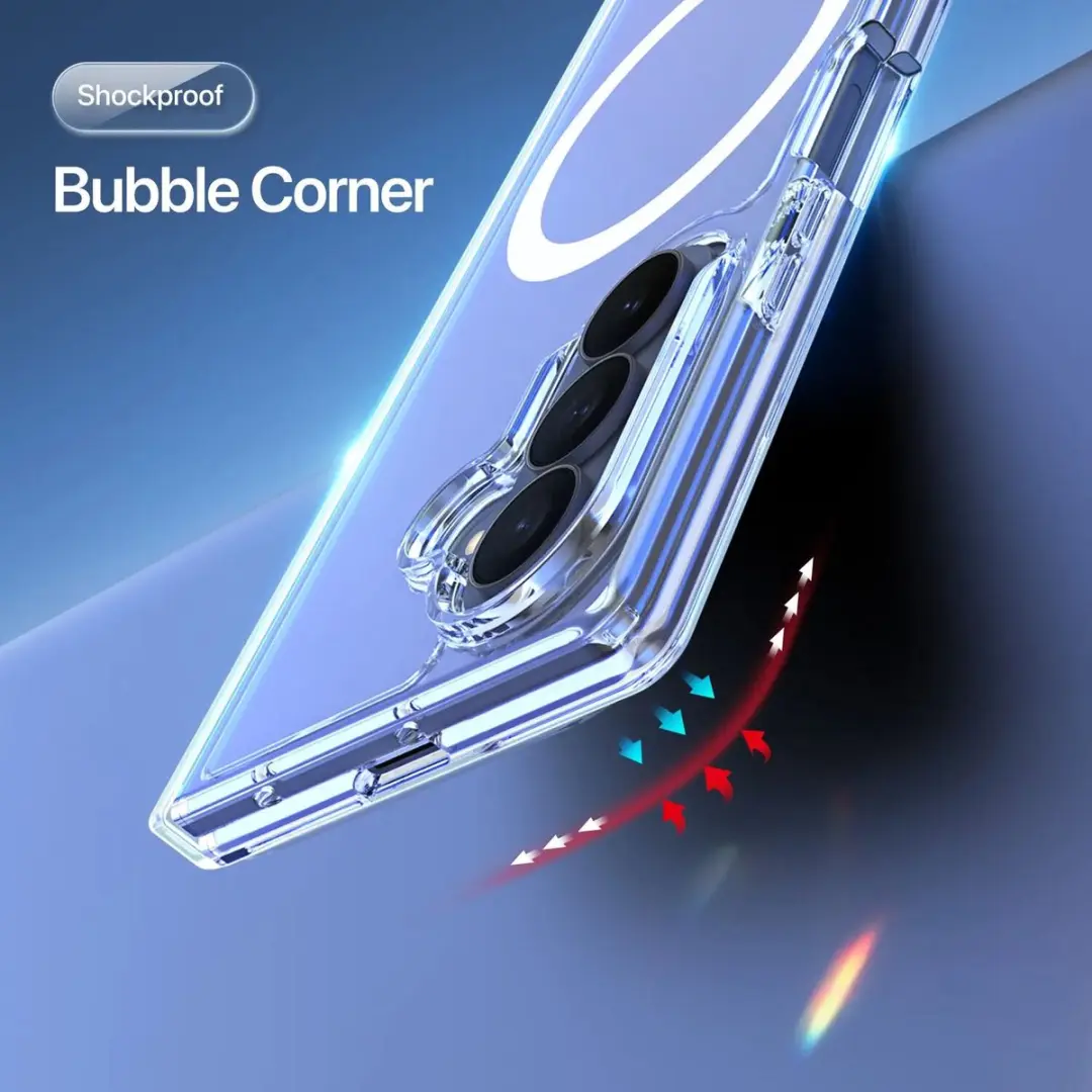 Dux Ducis Clin Hoesje Samsung Galaxy Z Fold8 Ultra - Transparant - afbeelding 6 van 6