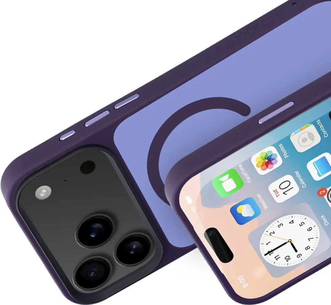 Mobiparts MP-130083 Hoesje iPhone 17 Pro Max - MagSafe - Paars