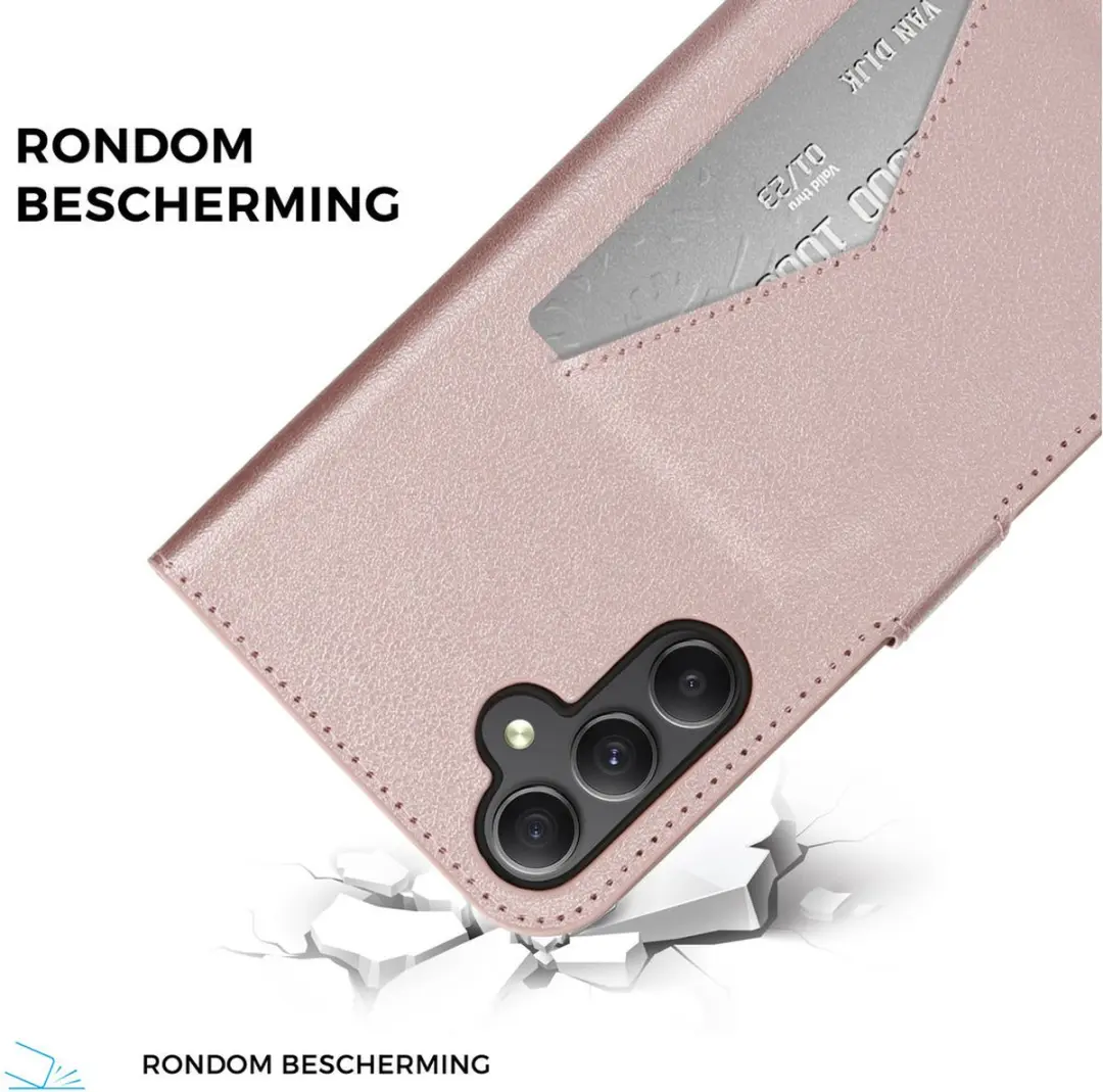 Mobiparts Classic Wallet Hoesje Samsung Galaxy A34 5G - Roze - MP-5001389