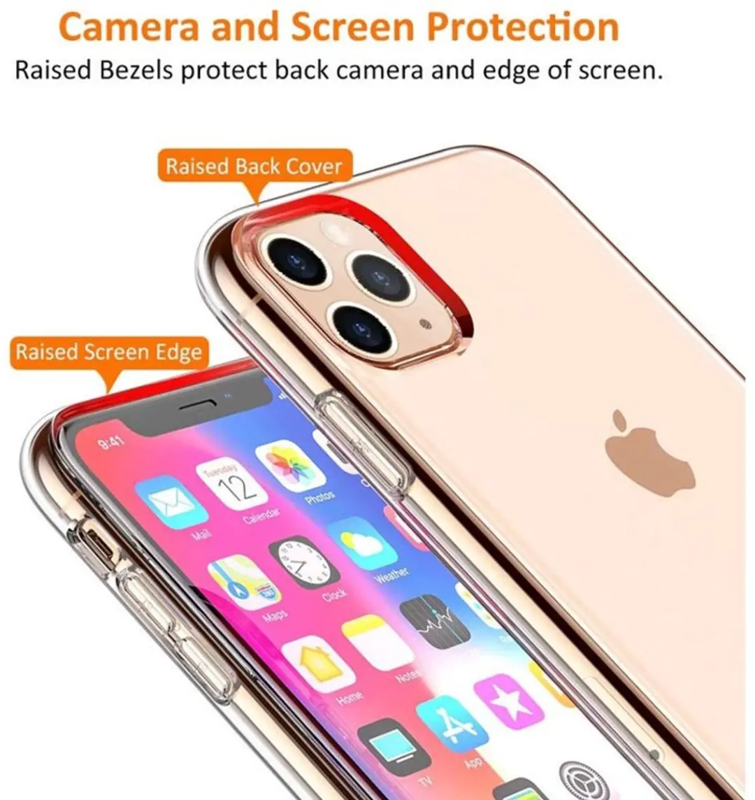 MobiQ Hoesje iPhone 11 Pro - Transparant - mobiq-15181