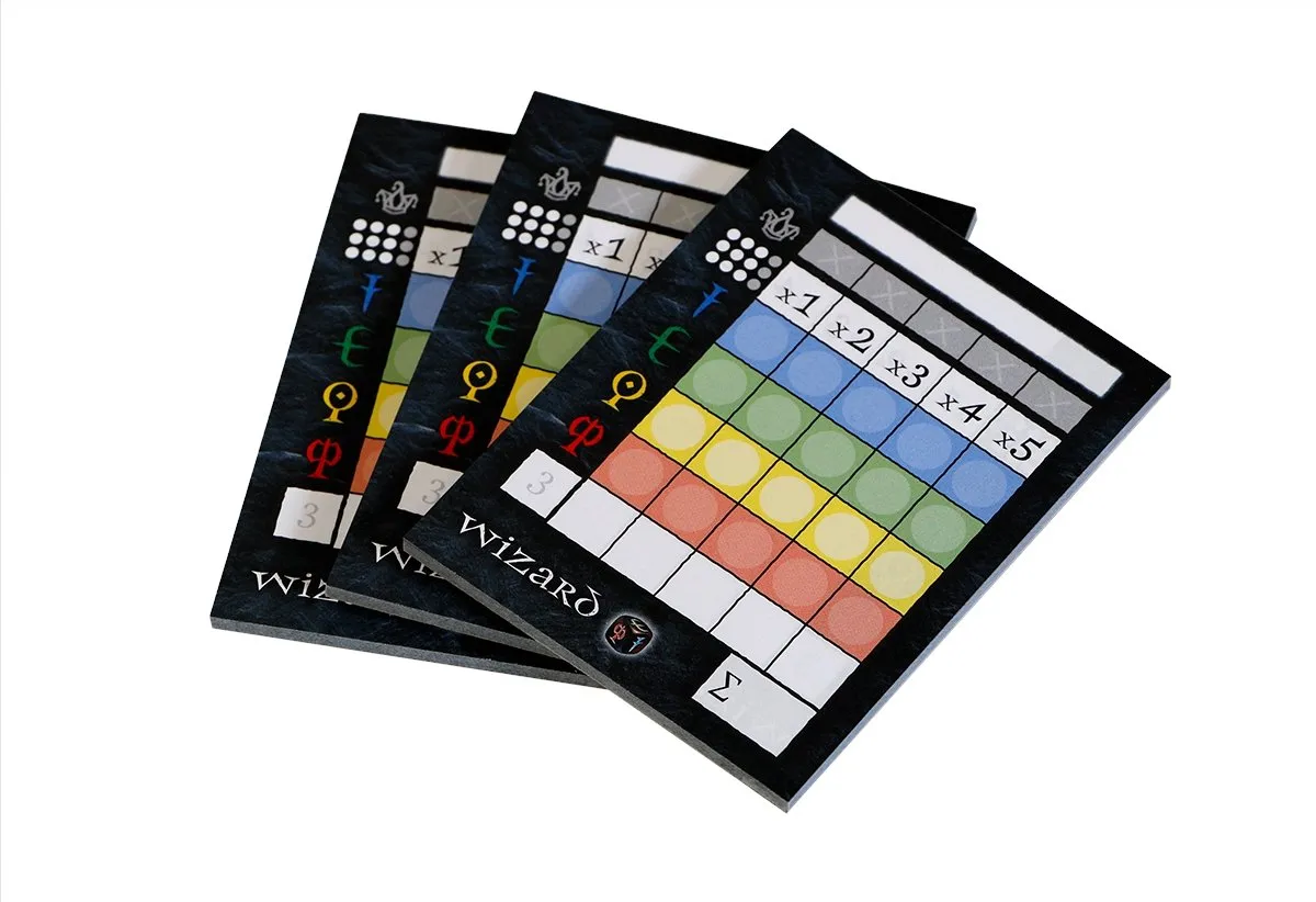 999 Games Wizard Uitbreiding - Scoreblokken 3 Stuks