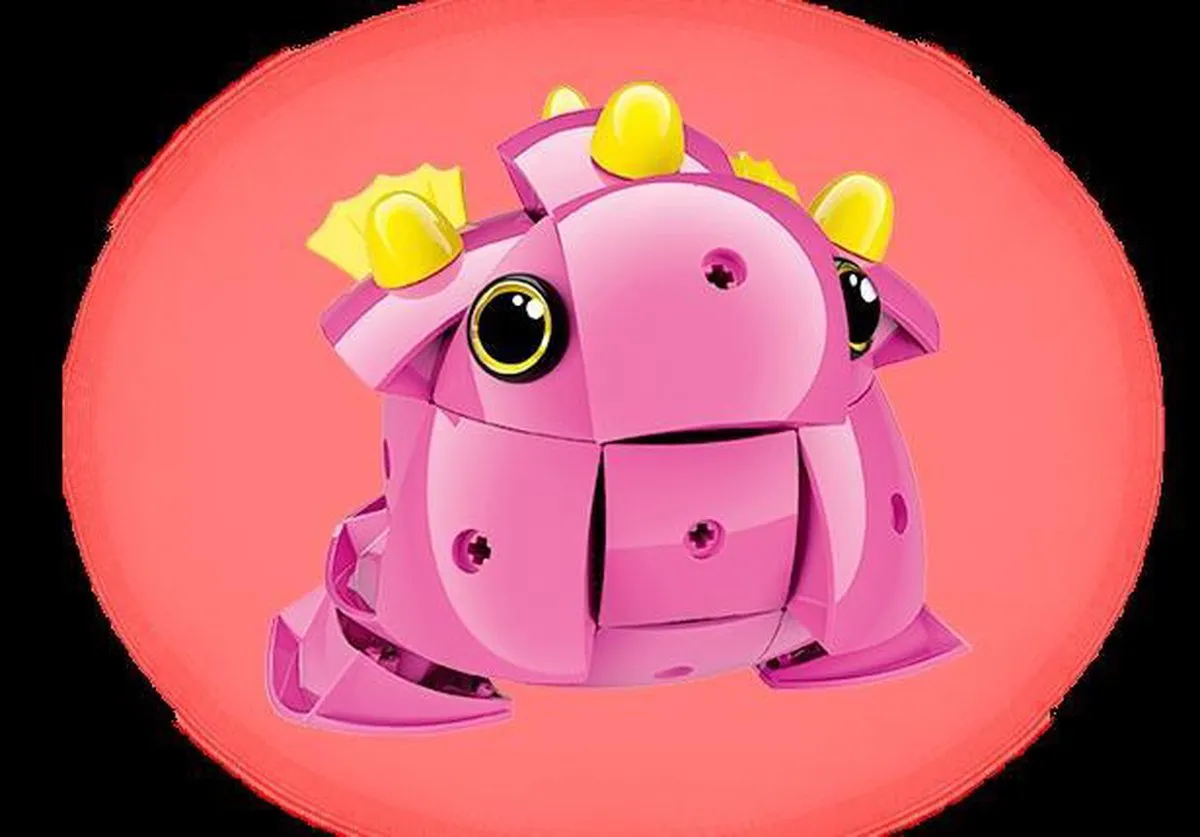 Geomag Kor Tazoo Dina Roze Bouwset - 71 Delen