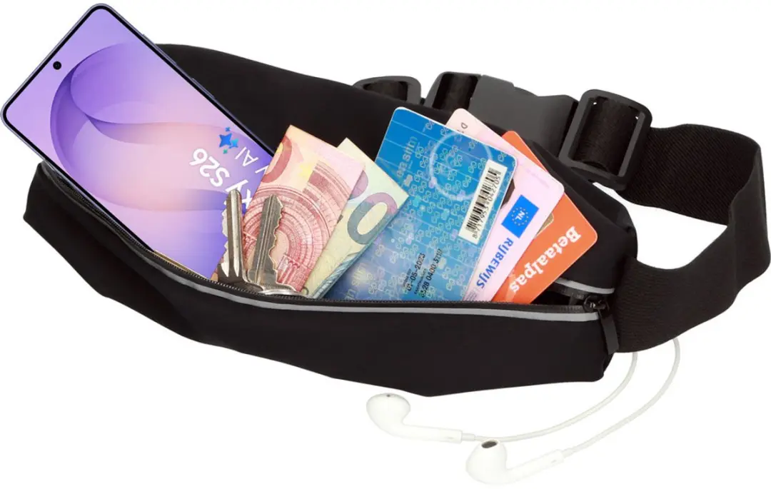 Mobiparts Comfort Fit Sport Belt MP-131569 - Samsung Galaxy S26 - Zwart