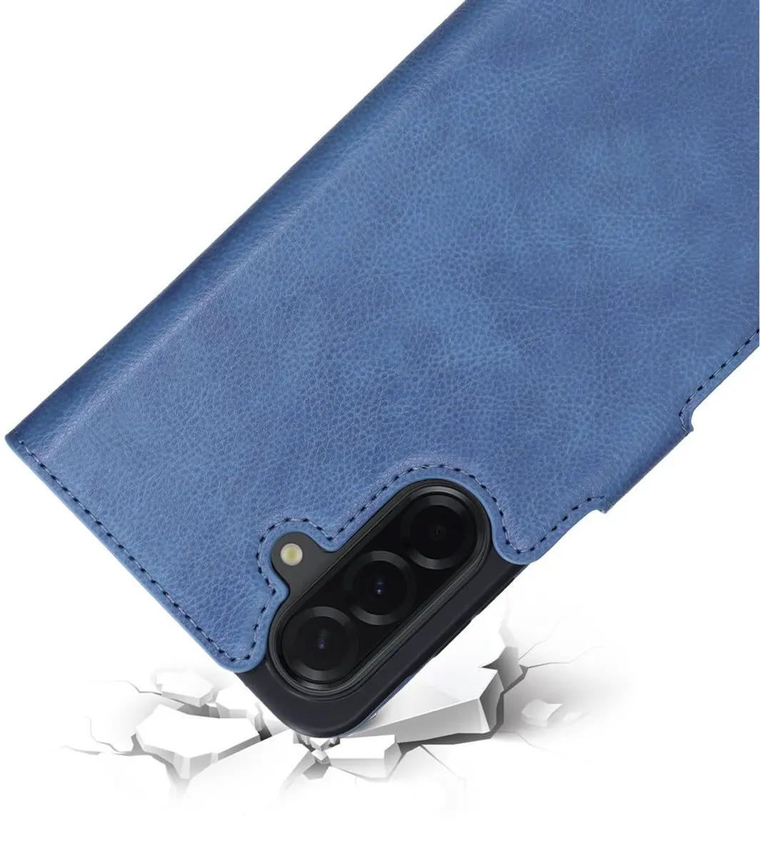 Mobiparts MP-128751 Hoesje Samsung Galaxy A36 - Wallet - Blauw