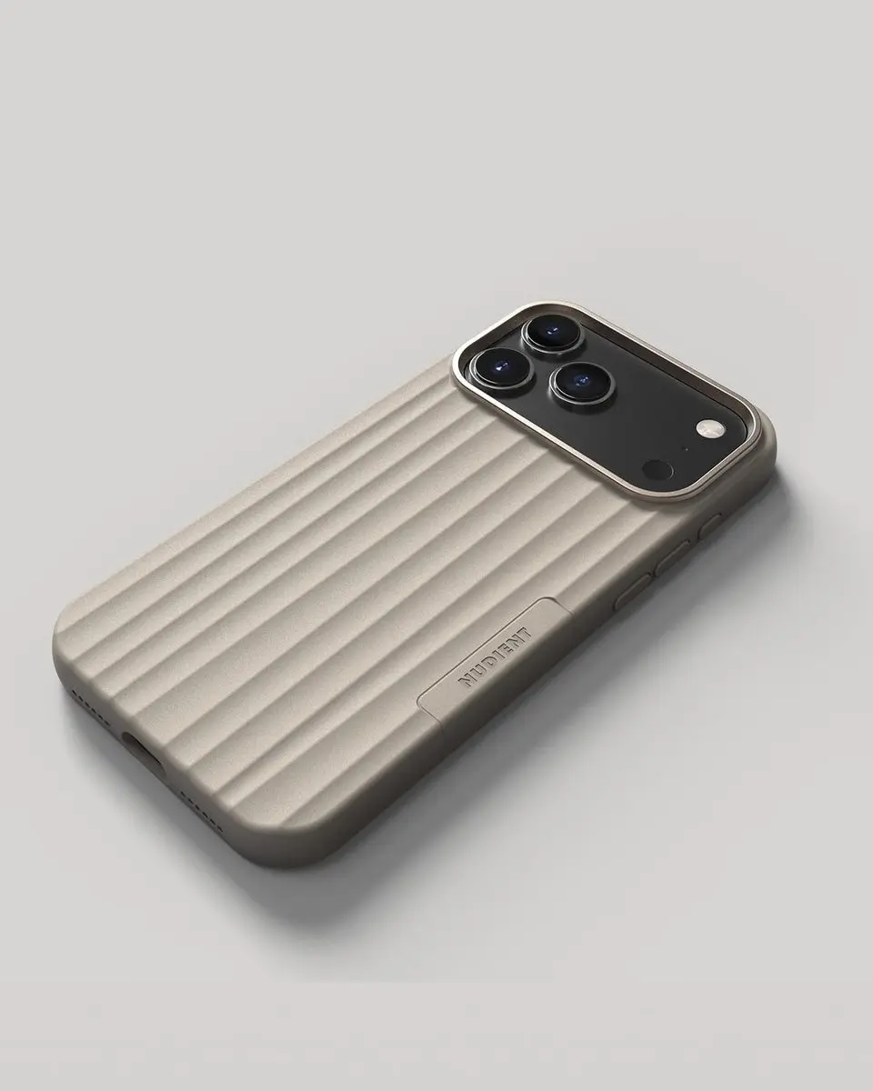Nudient Bold MagSafe Hoesje iPhone 17 Pro Max - Beige - 00-001-0125-0028