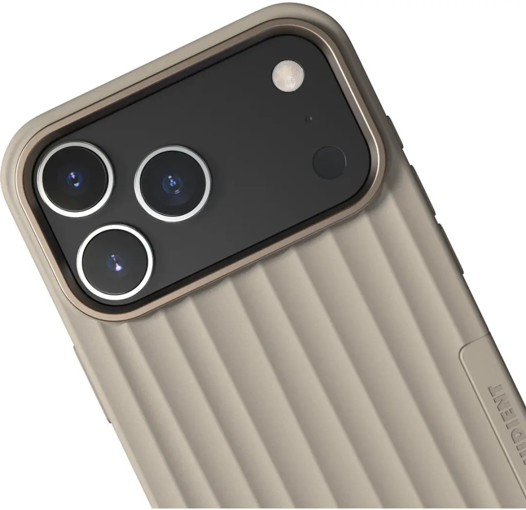 Nudient Bold MagSafe Hoesje iPhone 17 Pro Max - Beige - 00-001-0125-0028