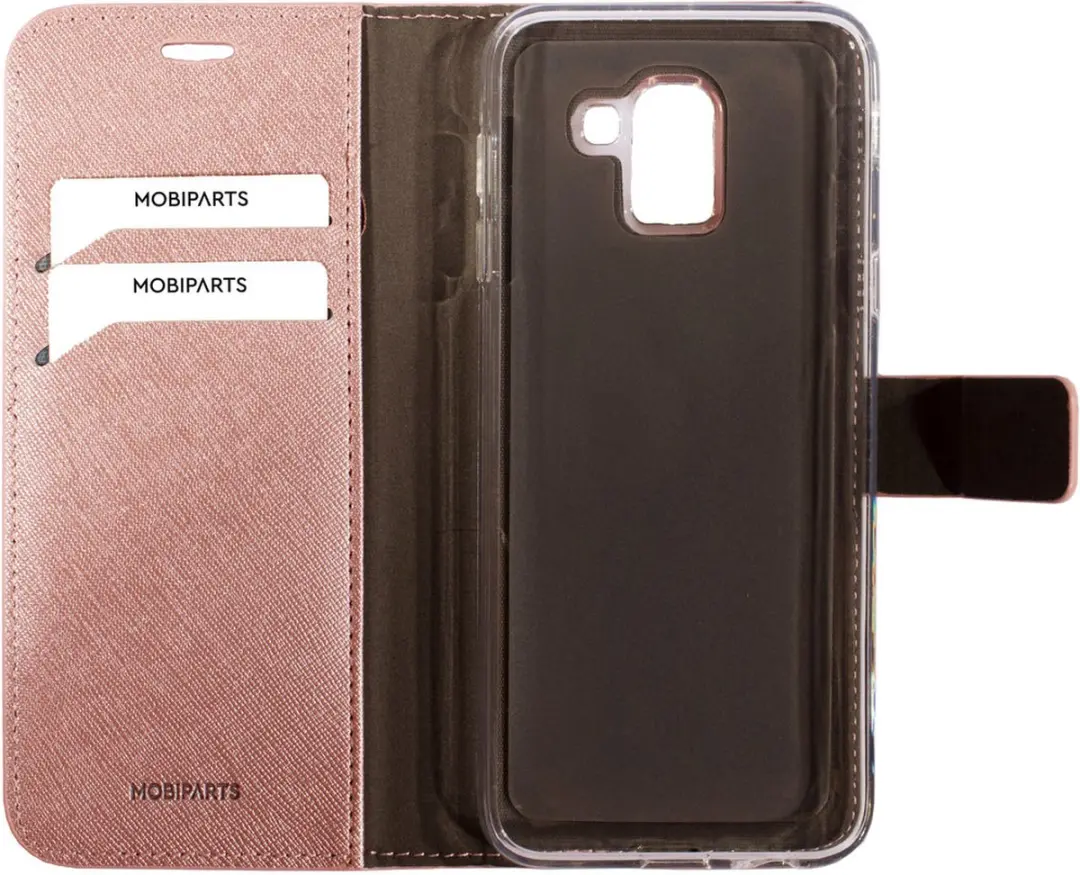 Mobiparts MP-77256 Hoesje Samsung Galaxy J6 (2018) - Roze