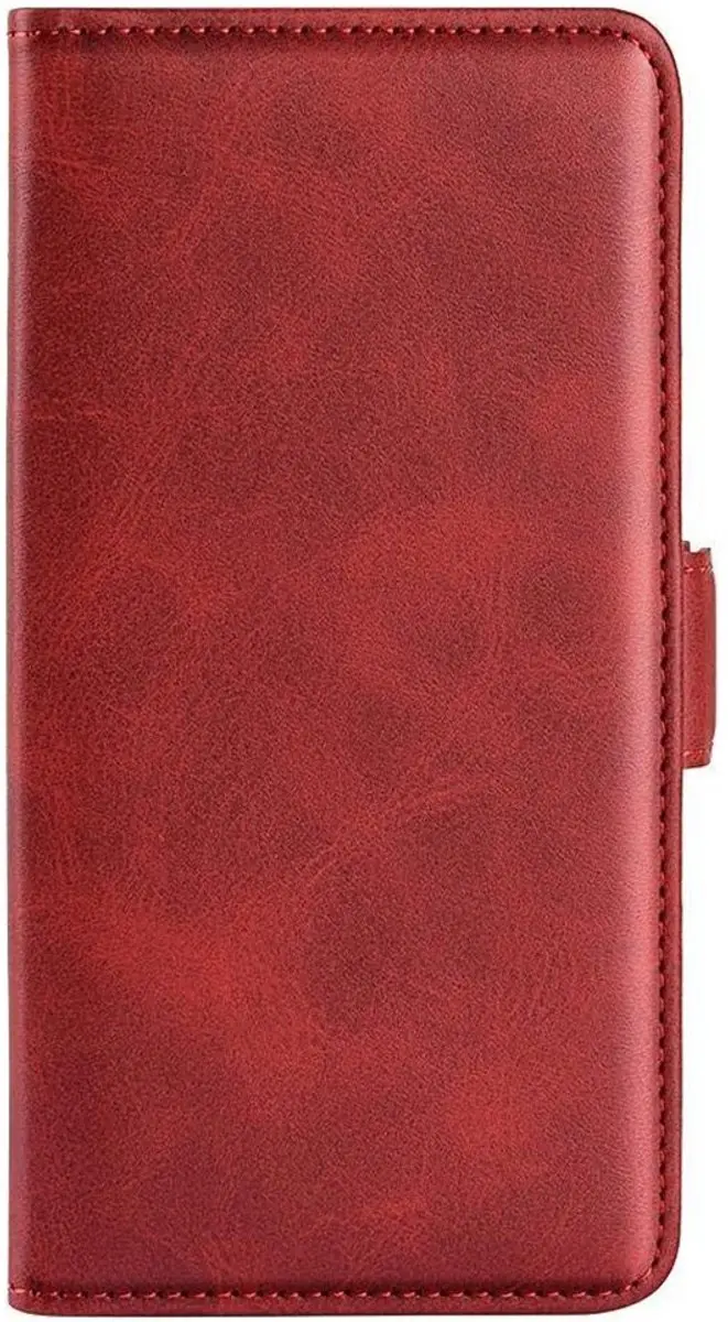 MobiQ PU Lederen Wallet Hoesje iPhone 17 Air - Rood - MPN 46-01286