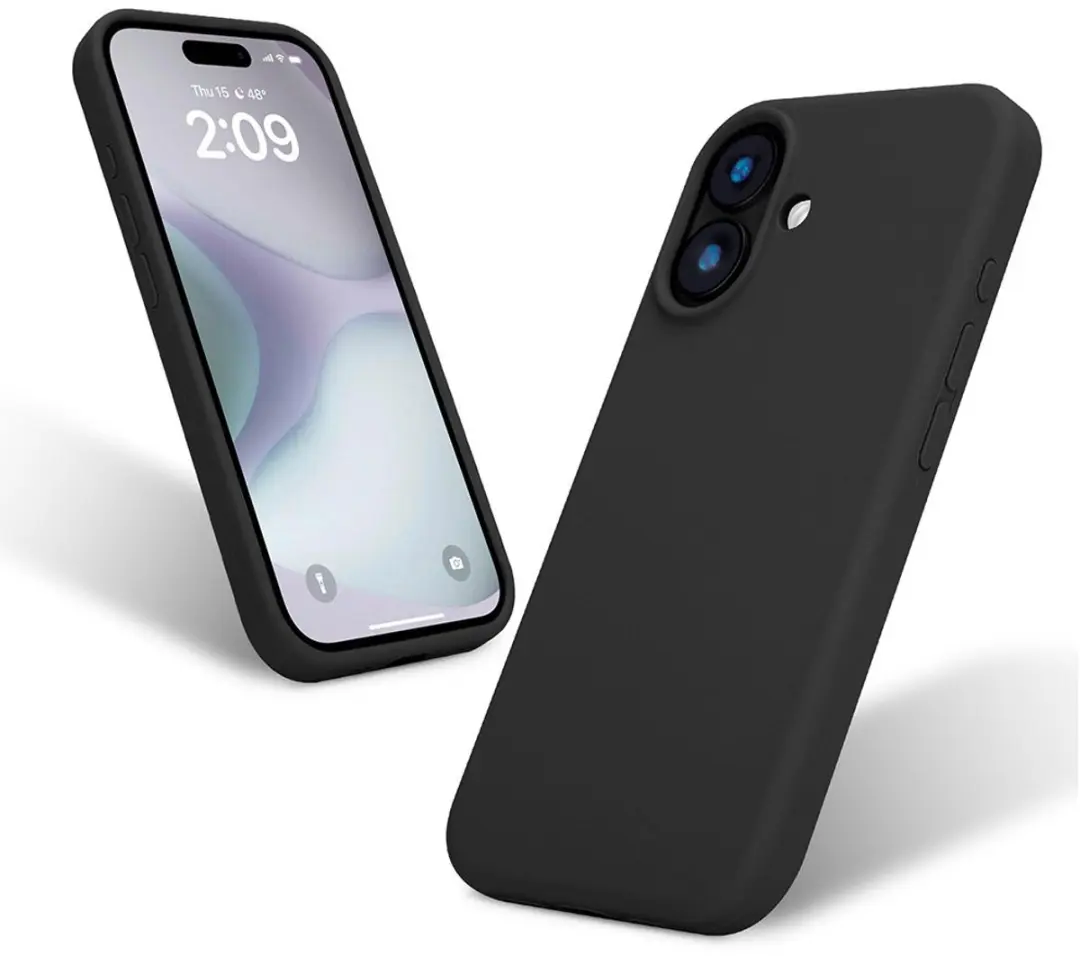 MobiQ Liquid Silicone Hoesje iPhone 16 Plus 46-00135