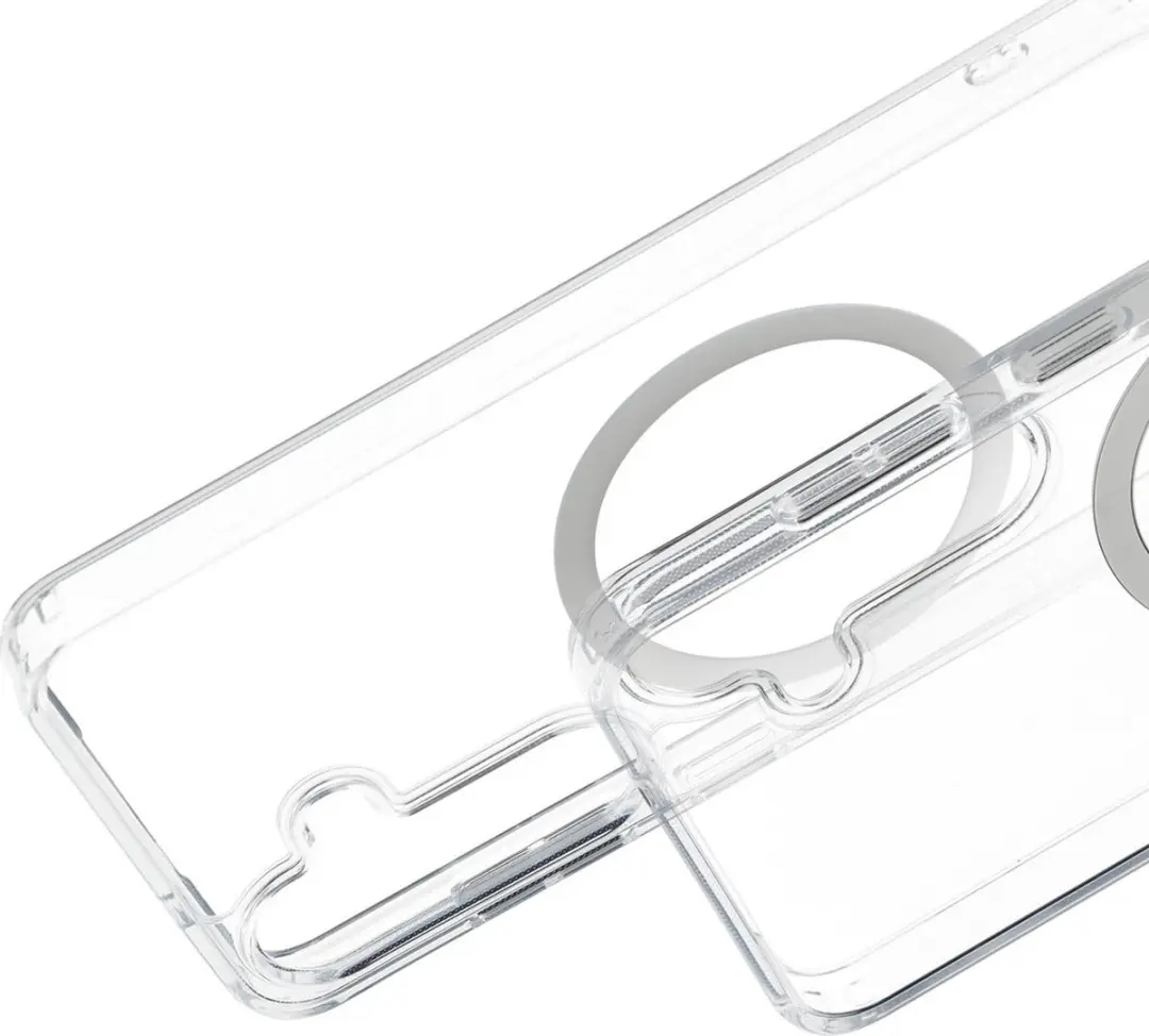 Mobiparts MP-128609 Hoesje Samsung Galaxy S25 - Hardcover MagSafe - Transparant