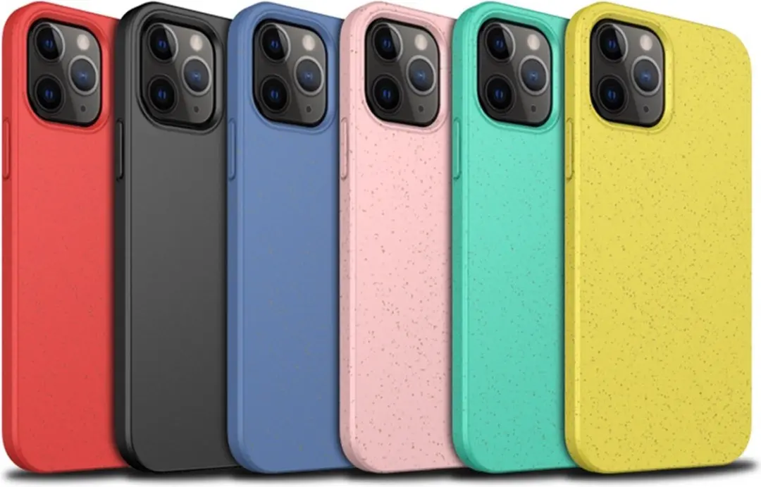 MobiQ Flexibel Eco Hoesje iPhone 12 Pro - Blauw