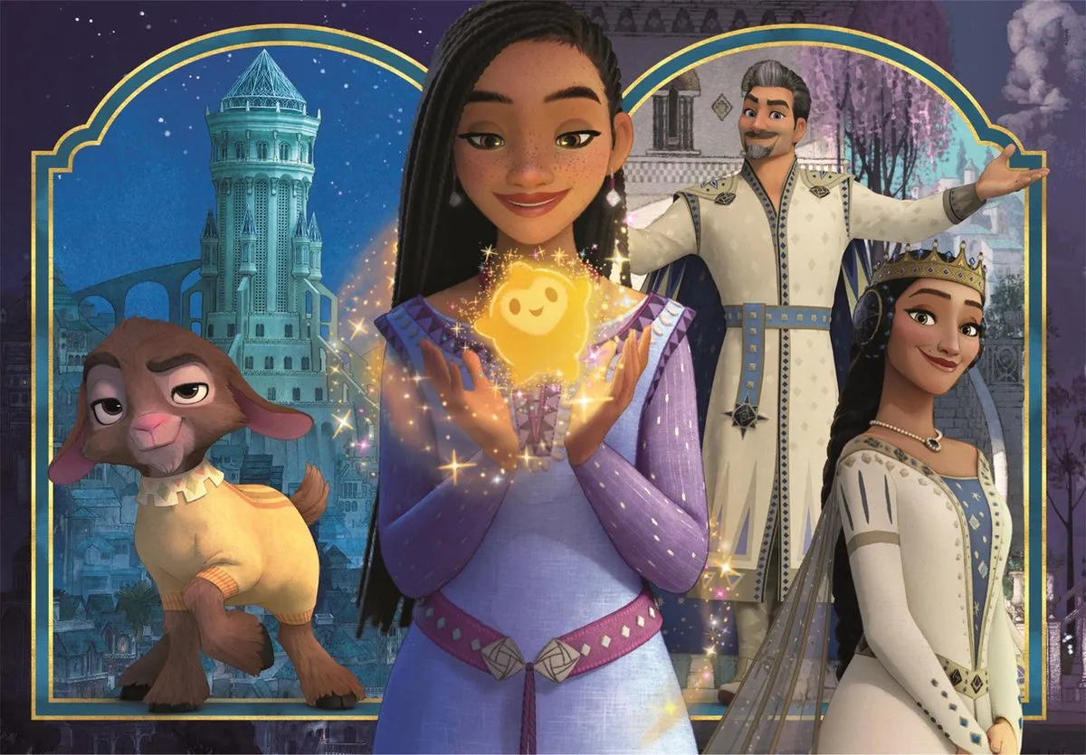 Clementoni Wish Disney Kinderpuzzel 104 Stukjes