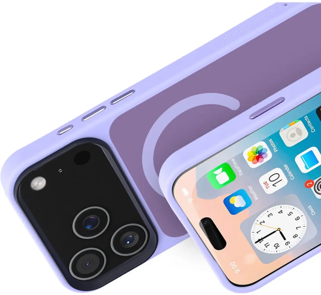 Mobiparts Hoesje iPhone 17 Pro Max MP-130079 - MagSafe - Roze Paars