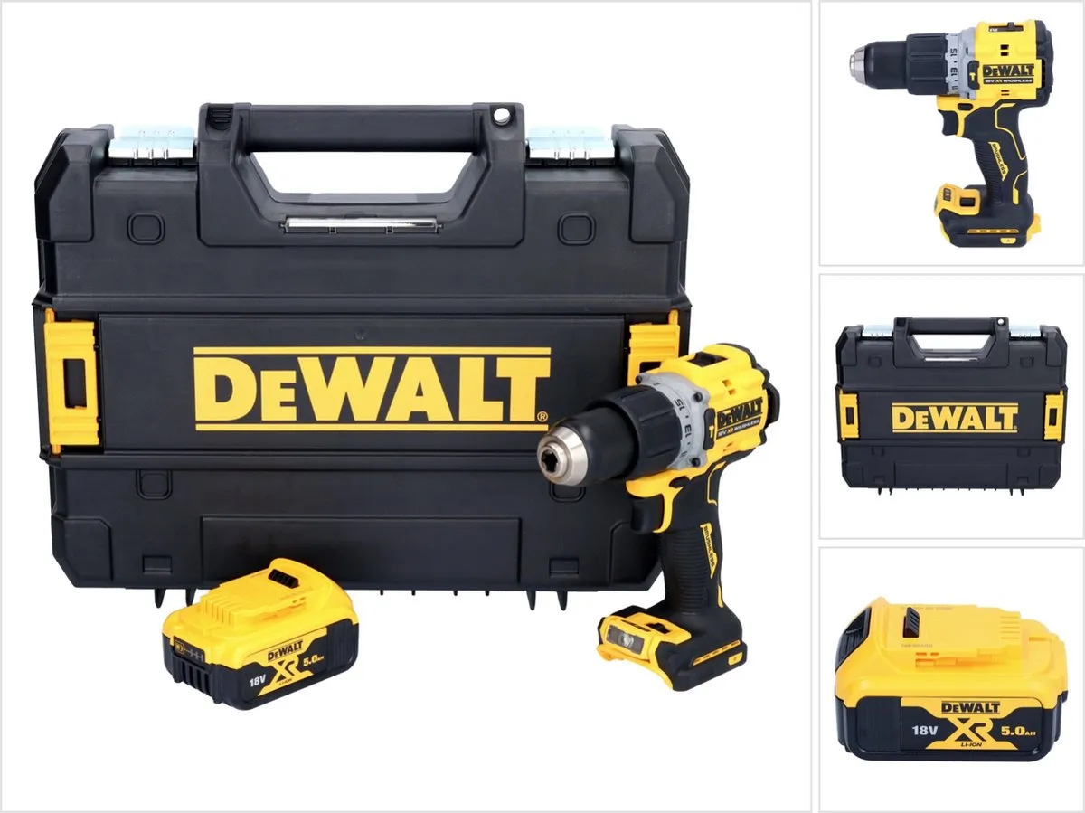 DeWalt DCD805NT Accu-klopboormachine 18V 90Nm