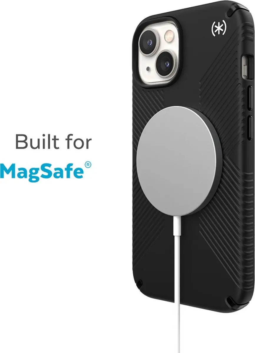 Speck Presidio2 Grip 150117-D143 iPhone Hoesje - Zwart