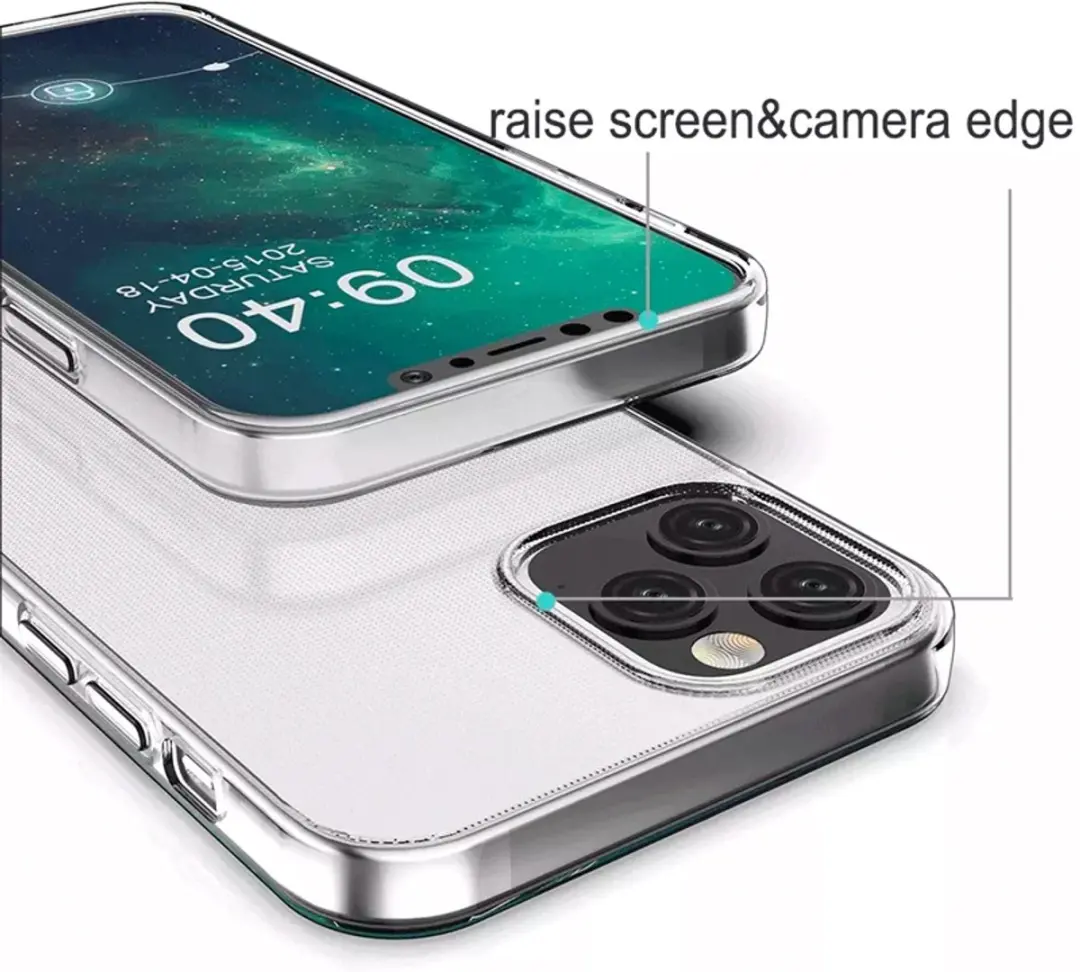 MobiQ Hoesje iPhone 13 Pro 13-00942 - Transparant