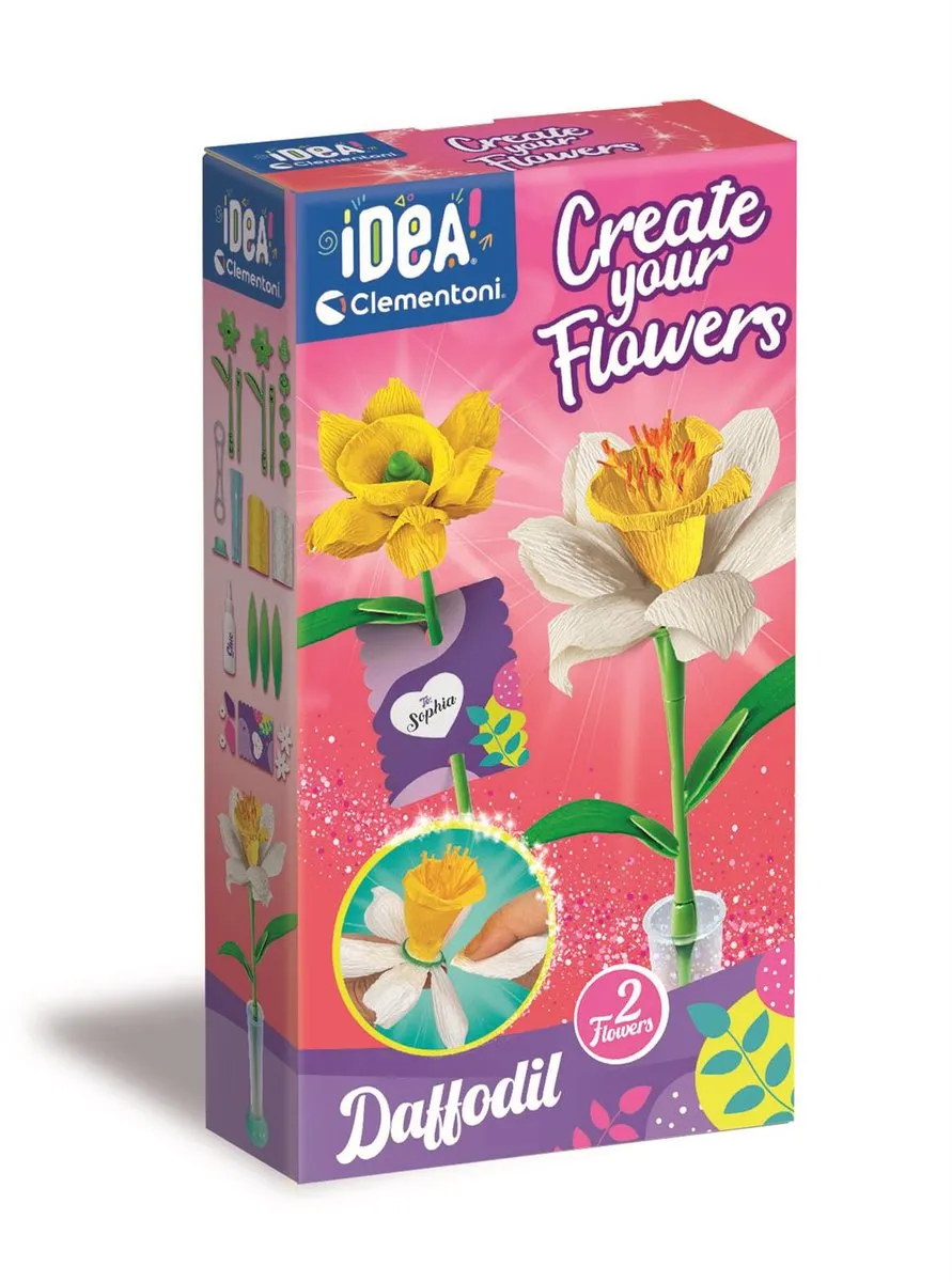 Clementoni iDea Geurende Bloemen Maken Narcis - 2 Stuks