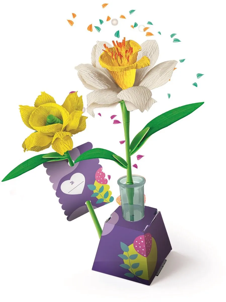 Clementoni iDea Geurende Bloemen Maken Narcis - 2 Stuks