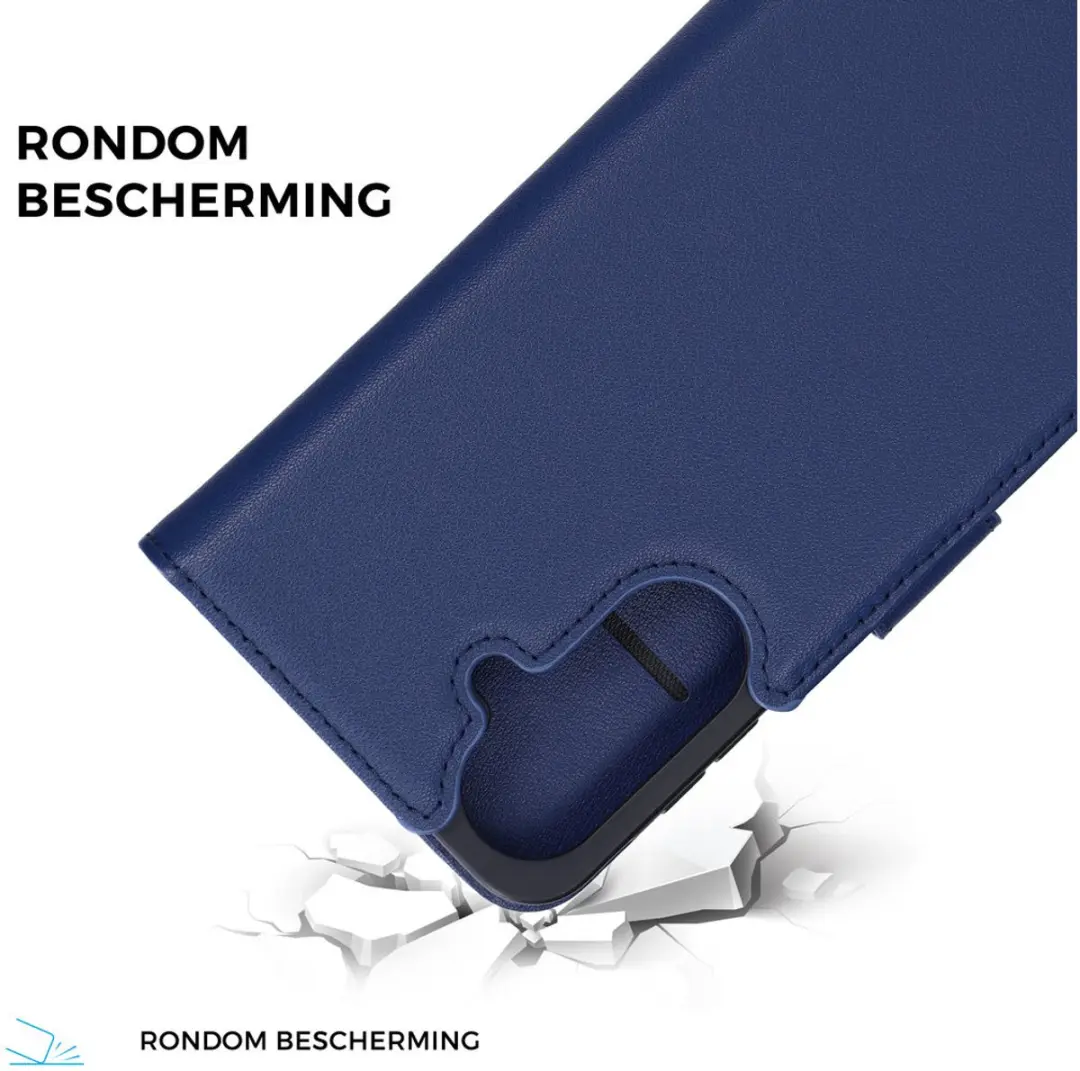 Mobiparts MP-100076 Leather Wallet Case - Samsung Galaxy A37 - Blauw