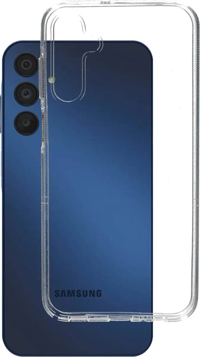 Mobiparts MP-125641 Hoesje Samsung Galaxy A15 - Transparant