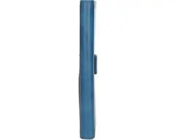 Mobiparts MP-124382 Hoesje iPhone 15 Pro Max - Blauw Eco Leer