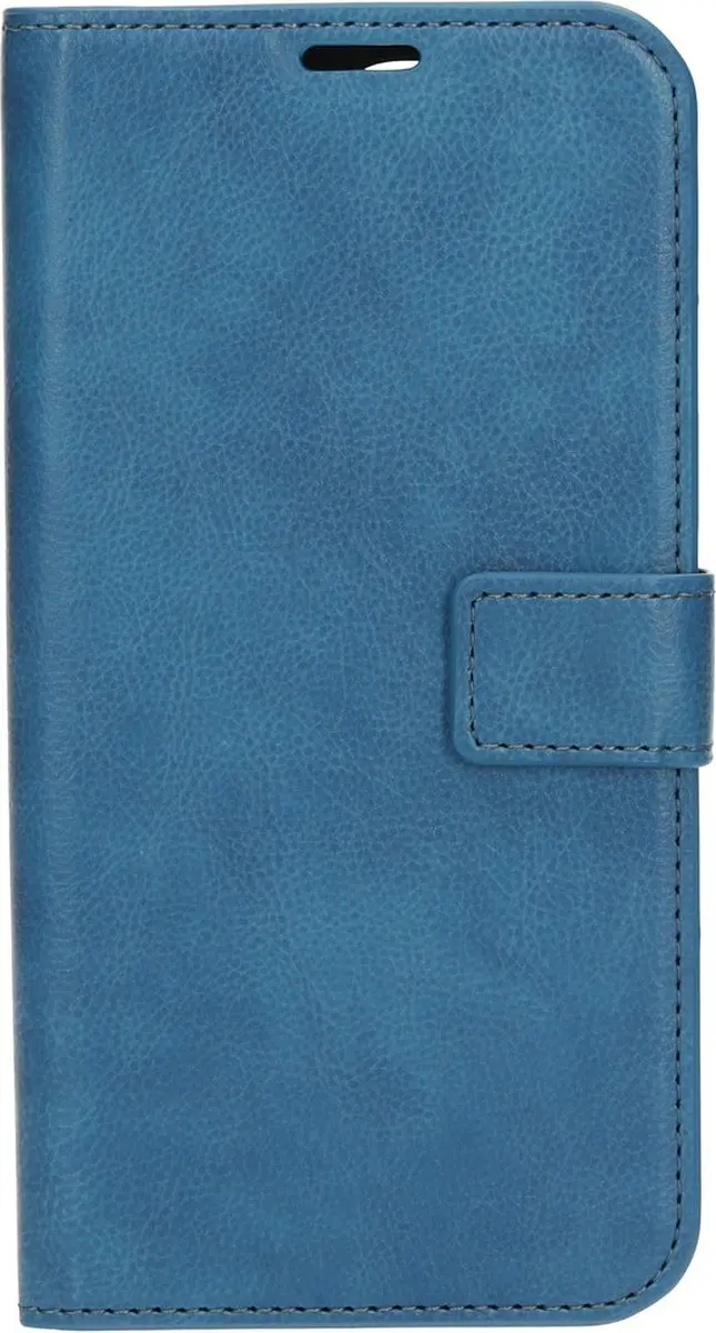 Mobiparts MP-124382 Hoesje iPhone 15 Pro Max - Blauw Eco Leer