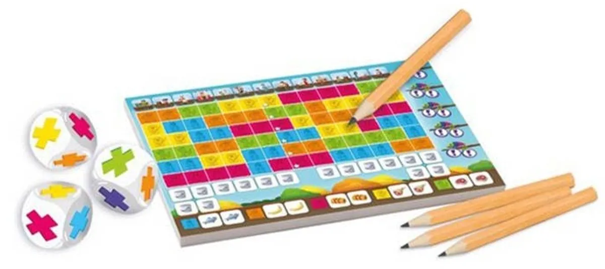 999 Games Keer op Keer Kids Scoreblokken - 2 Stuks - Multi